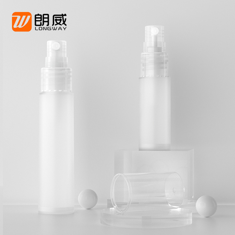 30ml/50mlPP niebla fina prensa spray botella tóner perfume muestra portátil botella vacía viaje sub-botella