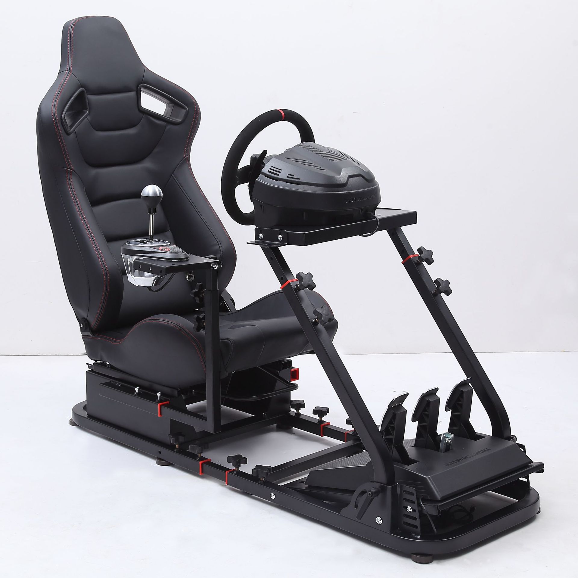 Imagen de suministro directo de fábrica Soporte de volante máximo Asiento de Carreras asiento de juego de simulación E-silla de deportes personalizada al por mayor