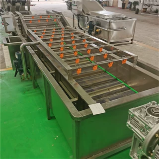 全自动 预制菜加工设备 果蔬加工设备 蔬菜清洗流水线 华远定制