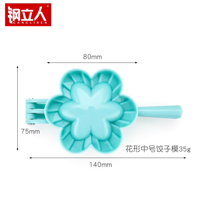 Spot grande, mediano y pequeño PP plástico para hacer bolas de masa molde hogar bricolaje en forma de corazón cocina para hacer bolas de masa al por mayor