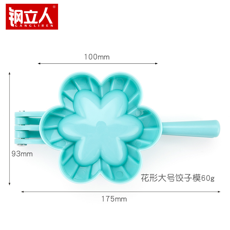 Spot grande, mediano y pequeño PP plástico para hacer bolas de masa molde hogar bricolaje en forma de corazón cocina para hacer bolas de masa al por mayor