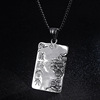 Ethnic retro pendant stainless steel, necklace, ethnic style