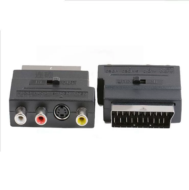 Поставщик: конвертер SCART аудио/видео со switch, адаптер SCART → 3 RCA, переходник SCART на AV