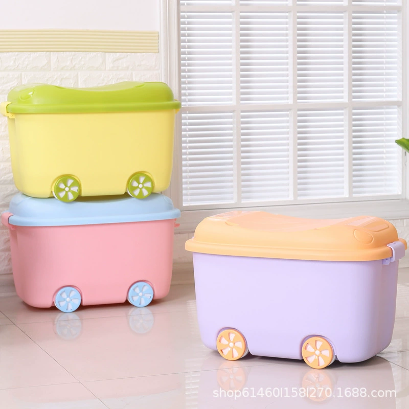 Маленькая мультяшная транспортная система, пластиковый storage box, игрушка