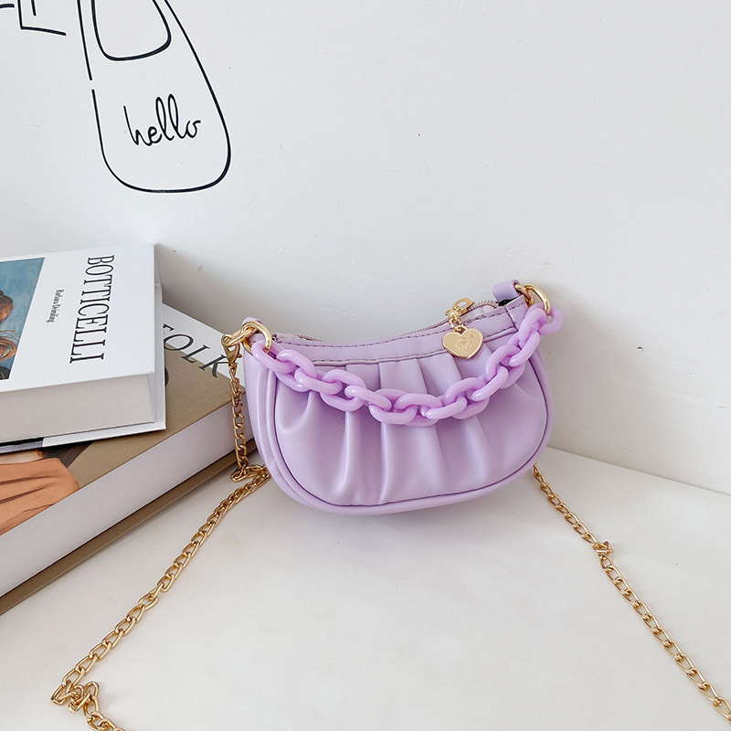 Bolso para niños 2021 Otoño Nueva princesa bolsa de mensajero moda todo partido bolso de hombro entre padres e hijos estilo occidental bolso de niña