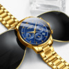 Modified waterproof fashionable men's watch solar-powered, quartz watches