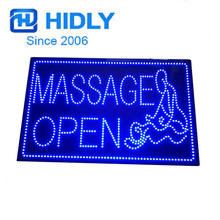 ���ô���ɫled massge open sign ���������ֱ�ʶ��