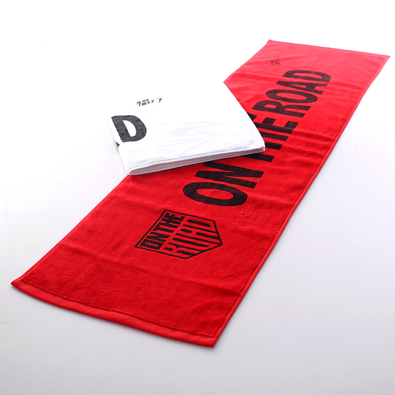 Cold Sports Towel Trendy Brand Gym Men's Absorbent Printed Hand Towel Women's Running Basketball Sweat Wipe Towel