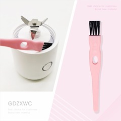 Factory Baby Food Machine Cleaning Brush Pink Plastic Small Brush Small Appliance Gift Nylon Soft Bristle Brush