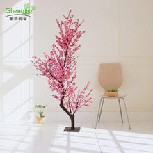 工厂直销仿真樱花桃花树酒店装饰商场大厅婚庆造景特色人造桃花树