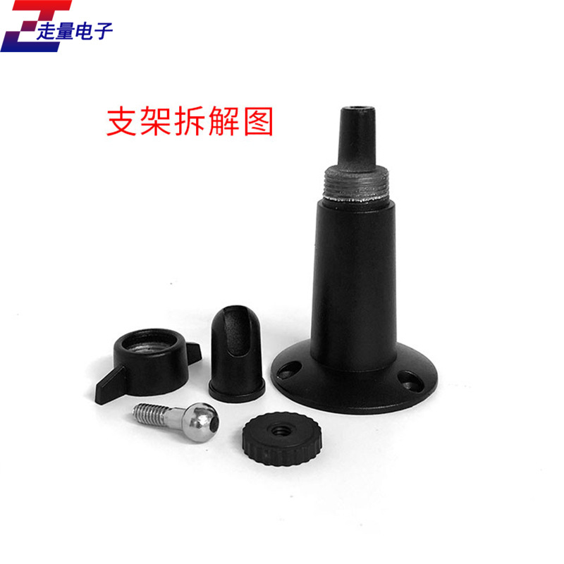 503 disponibles cámara de vigilancia universal de elevación montado en la pared pequeño soporte para hornear negro puro soporte de aleación de aluminio Negro Blanco