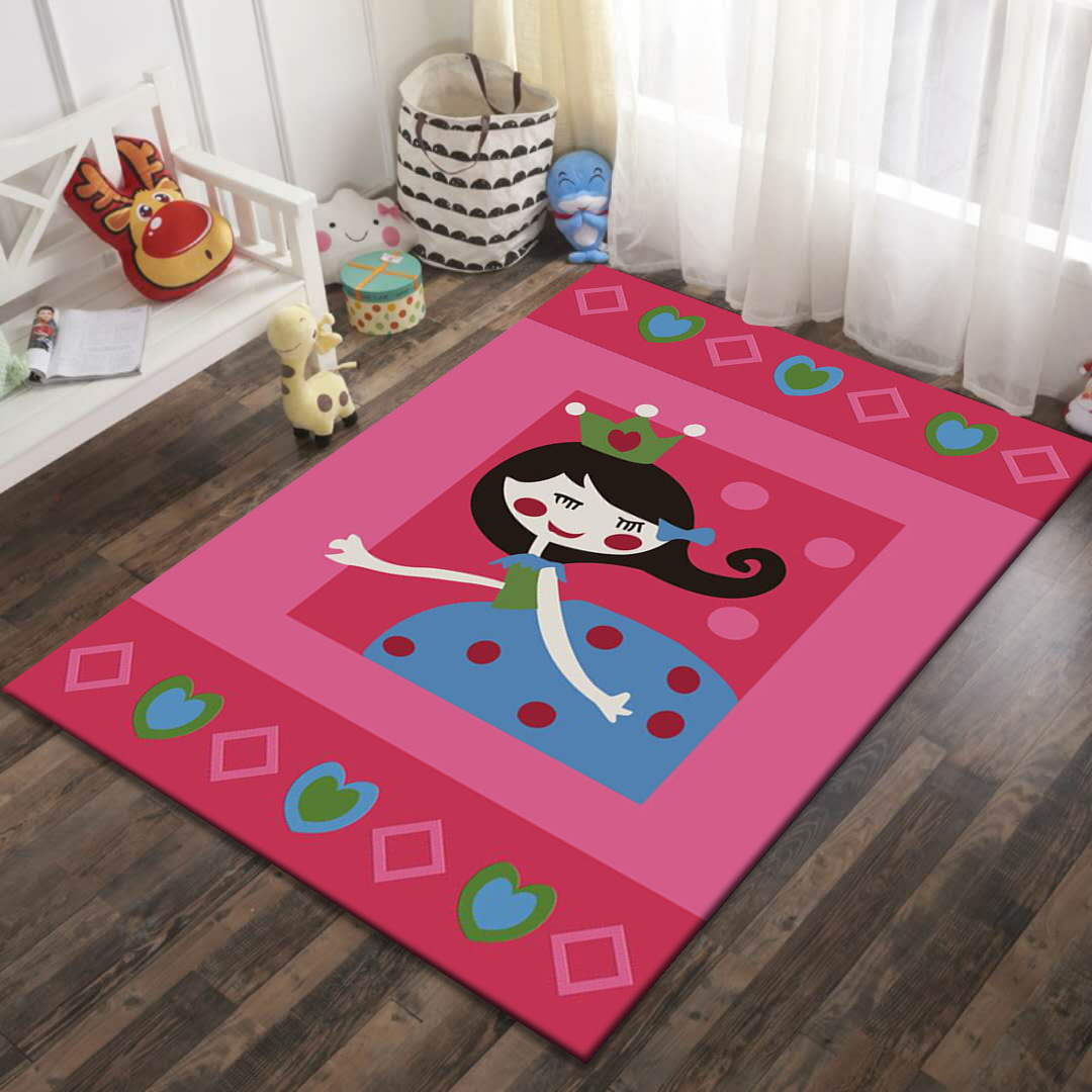 Alfombra de dibujos animados para juegos, alfombra de gran superficie para sala de estar, alfombra para mesa de centro, alfombra para dormitorio, alfombra resistente al desgaste para habitación infantil image 12