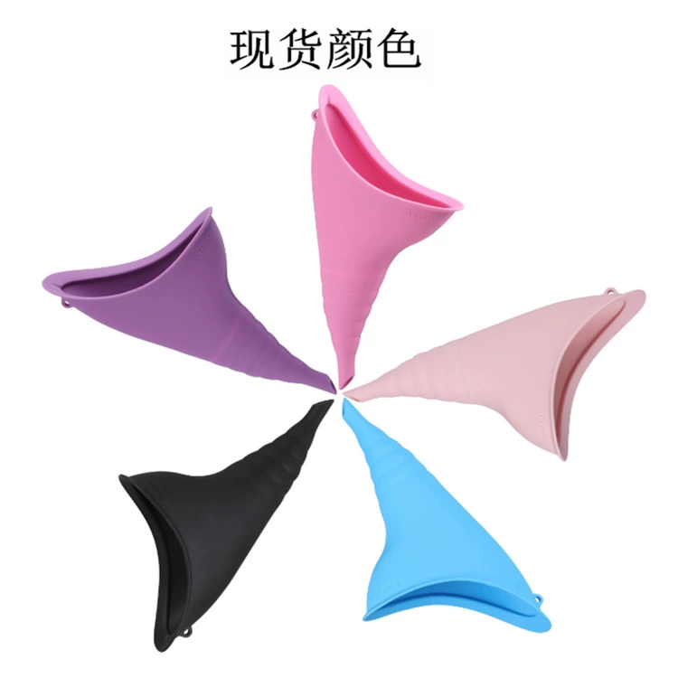 Прямые продажи с фабрики, новый силиконовый писсуар для женщин, дорожный писсуар, стоящий портативный писсуар, складной