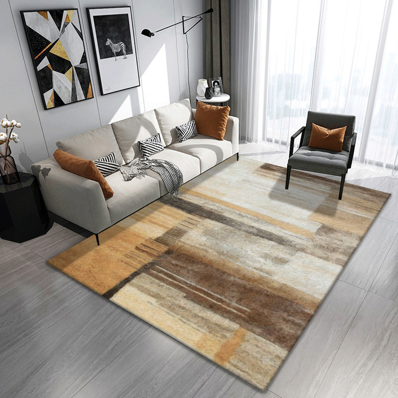 Alfombra de estilo europeo sala de estar simple moderna mesa de café americana dormitorio manta de cama completa manta de noche de estilo nórdico