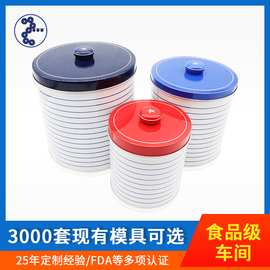 定制威化饼干圆形铁罐 大号金属马口铁罐包装 巧克力曲奇食品礼罐