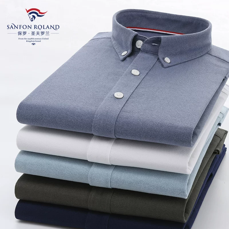 Double-sided shirt, warm long-sleeve, American style