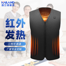 厂家直销发热服智能加热马甲电热背心发热衣服暖腹保健电热服装