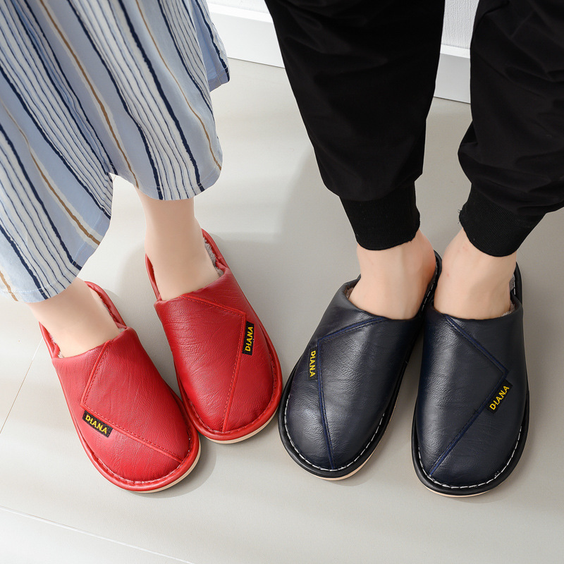2020新型男女室内カップル滑り止め保温綿スリッパ家庭秋冬綿スリッパ卸売り|undefined