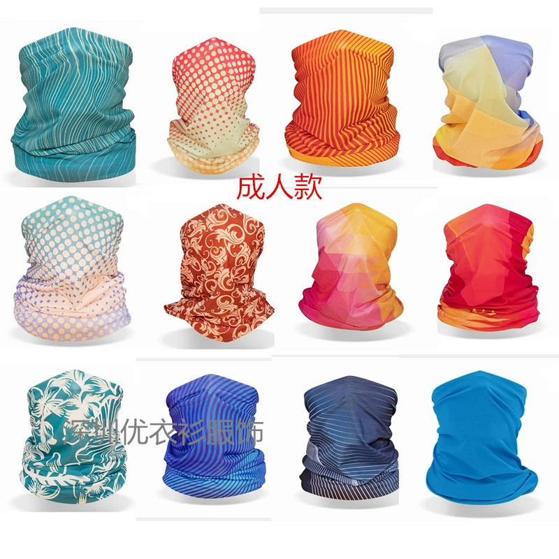 Покрытие из ледяного шелка нагрудник летняя езда на открытом воздухе Маска для лица из ледяного шелка спортивная капюшон для езды на велосипеде маска