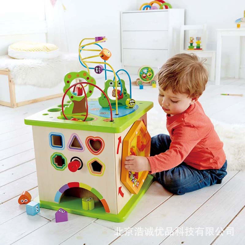 Hape Happy farm, beads, children's big jewelry with beads, toy
