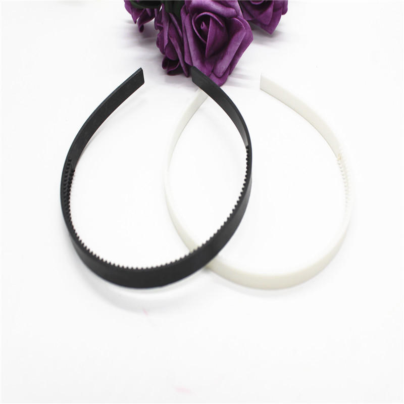Double row plastic headband