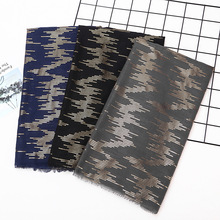 新款几何烫金棉麻围巾 女士包头巾旅游防晒披肩女