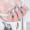 NEWBY Metal nail polish stainless steel, mirror effect, 8 ml, 12 colors, long-term effect