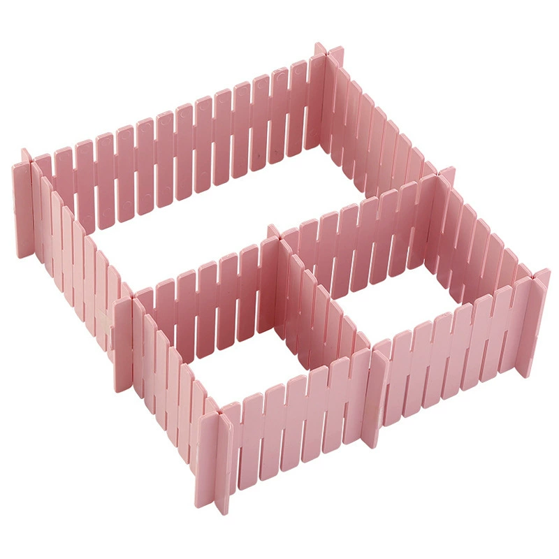 Factory direct selling drawer storage partition partition free combination bedroom plastic finishing grid partition partition box