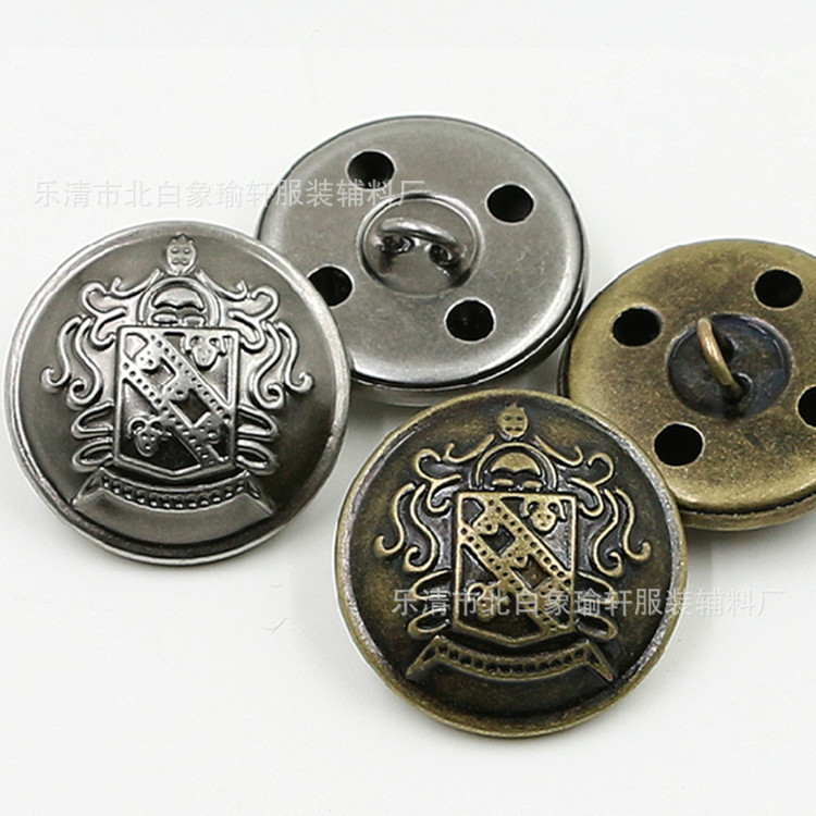 厂地货源纽扣/外套/西装衬衫/镍黑色金色全铜金属大中小毛衣