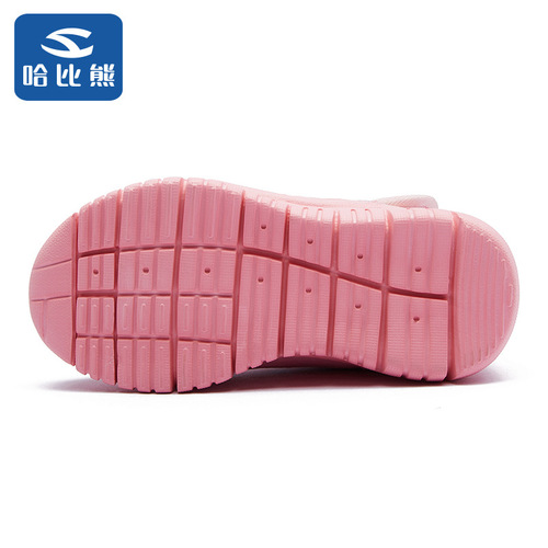 Hobby Bear Children's Snow Boots for Girls  New Arrival Boys' Winter Fleece Cotton Shoes Baby Warm Kids' Shoes