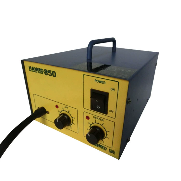 Модель станции сварки горячим воздухом: сварка 850