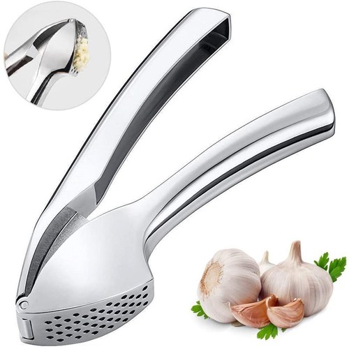 Amazon's new stainless steel kitchen garlic masher large manual garlic press set kitchen gadgets