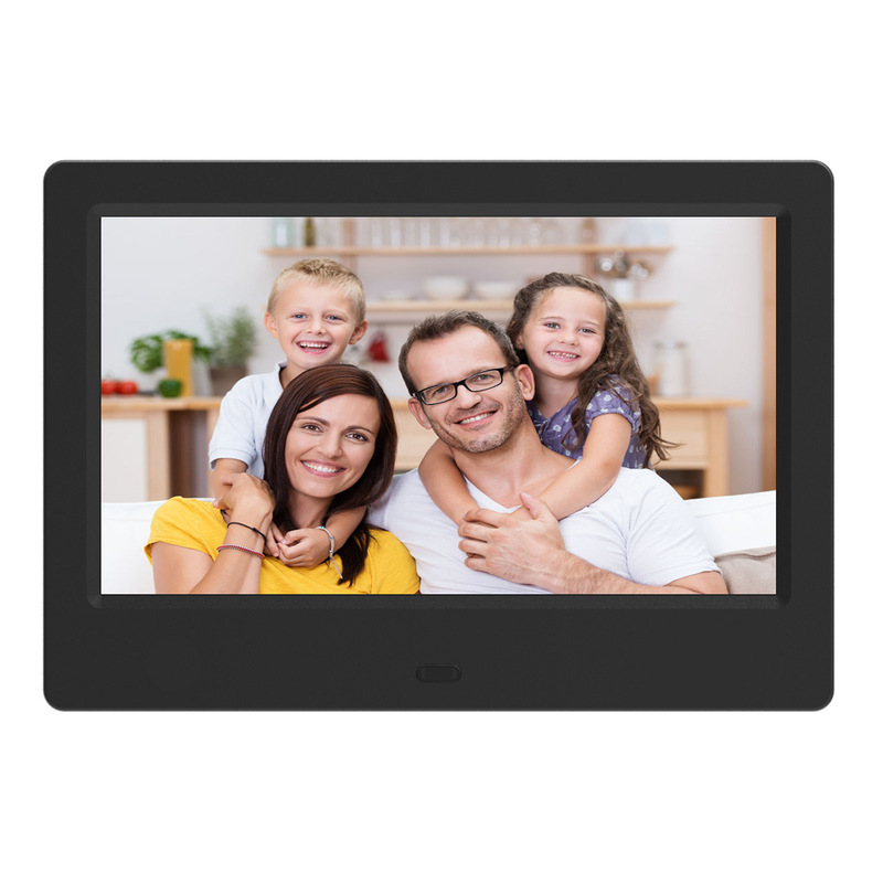 Foreign trade preferred 7 inch digital photo frame 7 inch electronic photo album USB video player advertising machine video machine factory