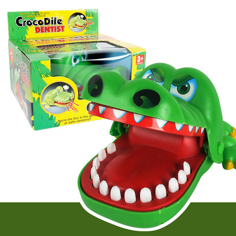 Children's Tricky Toys Wholesale Large Crocodile Magic Biting Finger Shark Tooth Extraction Game Fun and Funny Children's Tricky Toys Wholesale Large Crocodile Magic Biting Finger Shark Tooth Extraction Game Fun and Funny