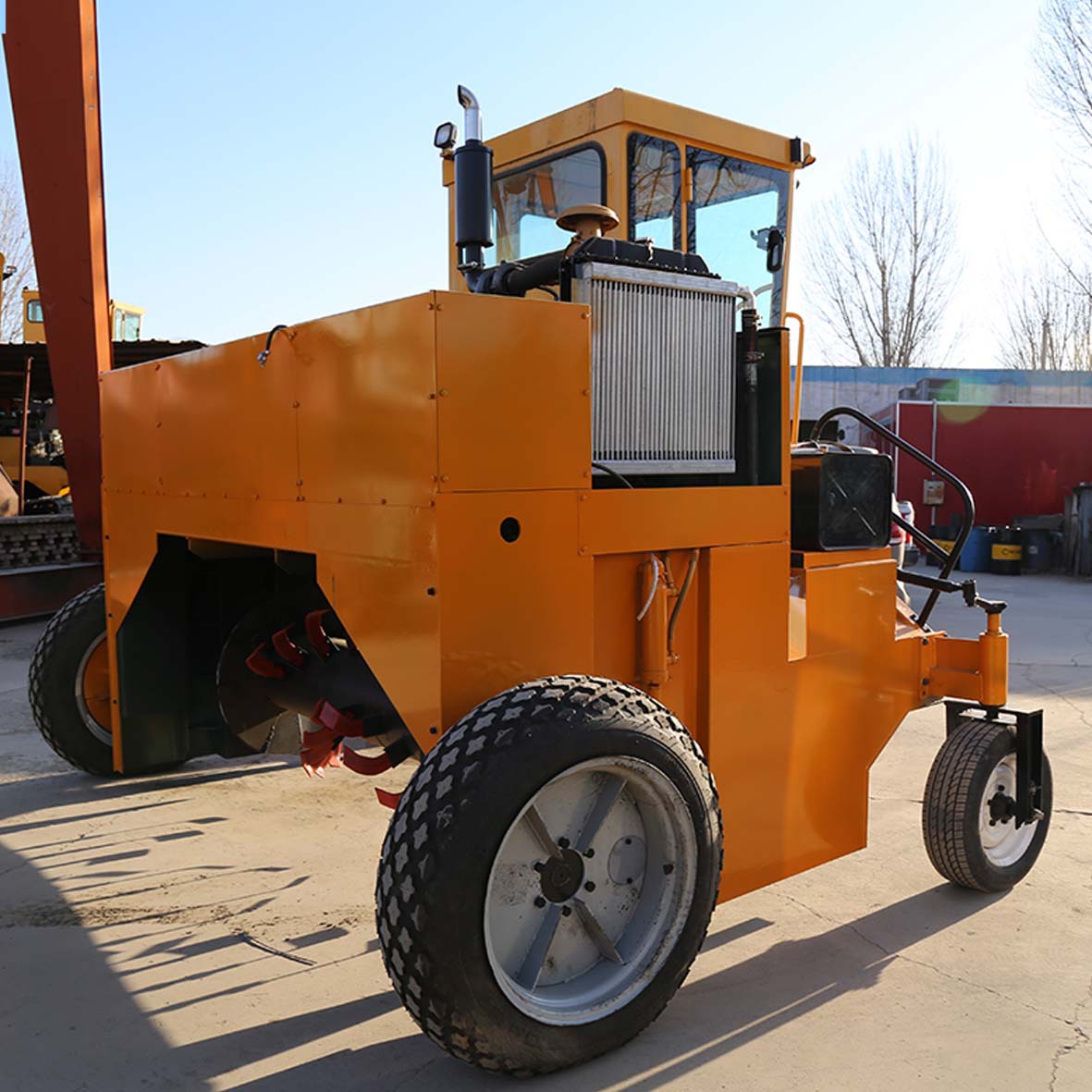 供应肥料加工设备翻堆机