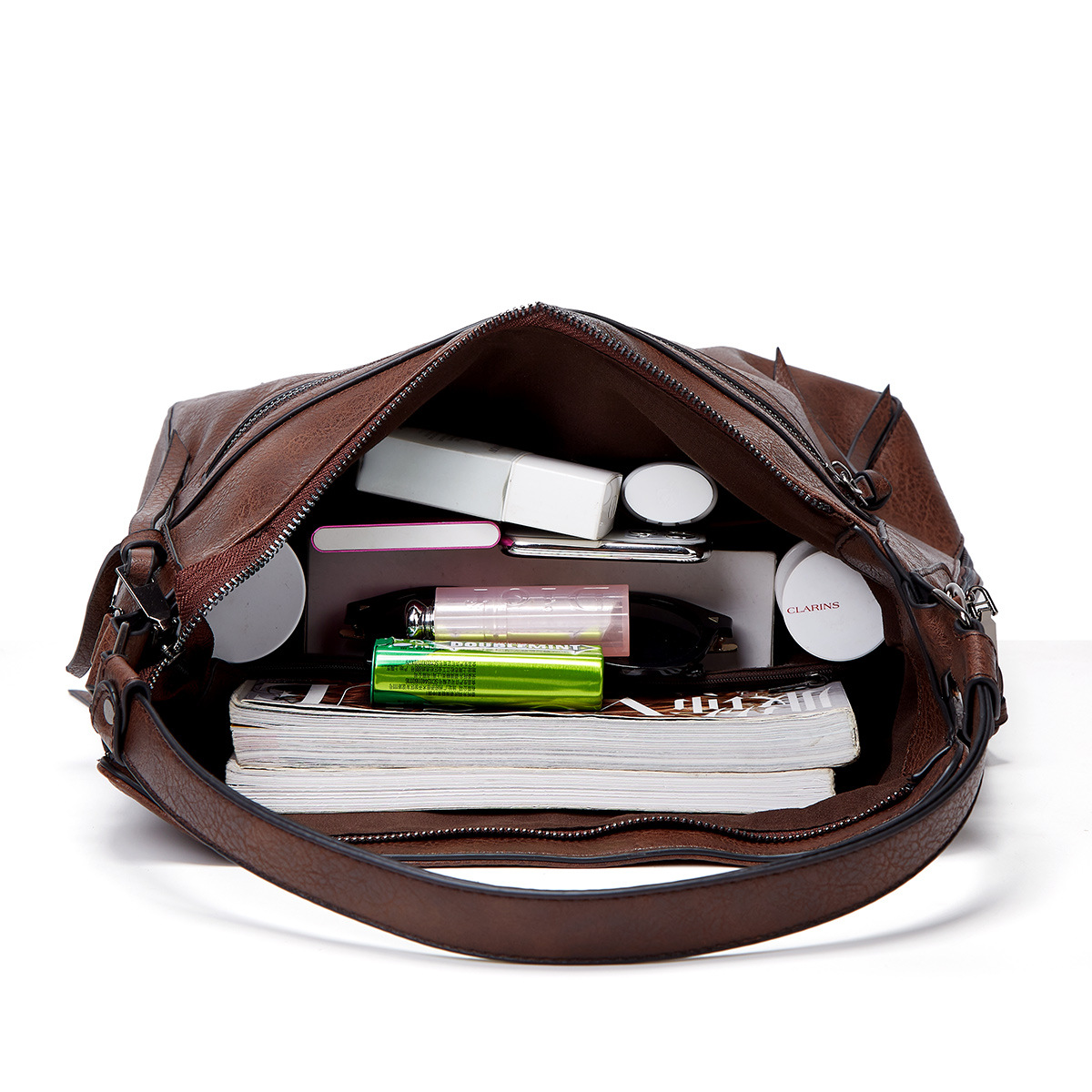 Nuova borsa a mano in morbida pelle da donna, grande capacità, versatile, a tracolla, alla moda, tote bag_voghion.com