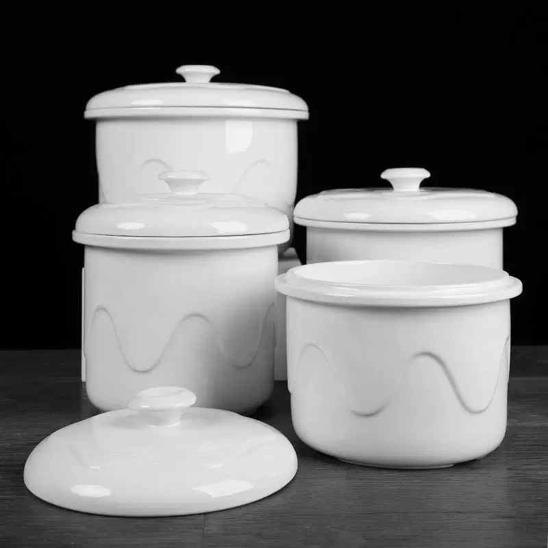 陶瓷炖盅内胆 煲汤锅大容量家用商用隔水电炖锅陶瓷炖盅内胆 批发