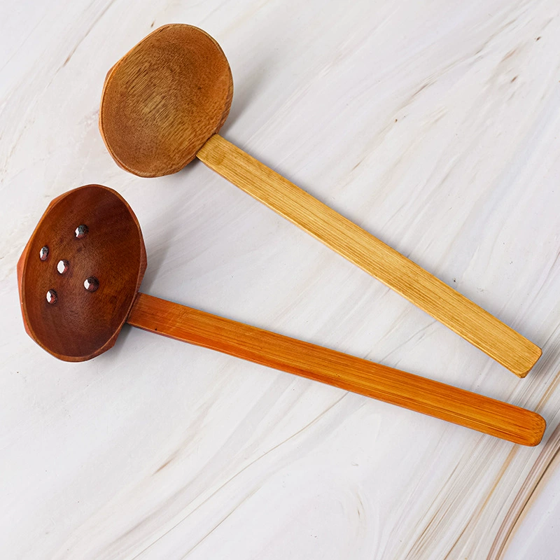 Japanese wooden tableware, spoon, mixing stick