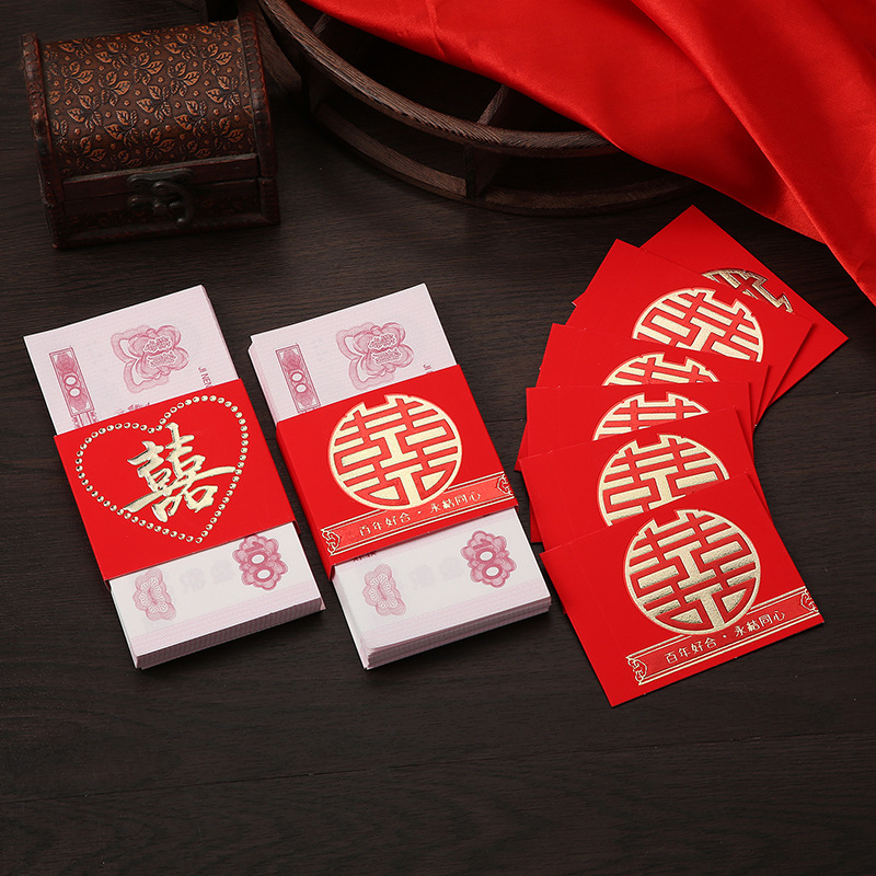 Ten thousand yuan letter bundle money tie money card set wedding festive supplies wholesale wedding engagement betrothal gift ten thousand yuan set Ten thousand yuan letter bundle money tie money card set wedding festive supplies wholesale wedding engagement betrothal gift ten thousand yuan set
