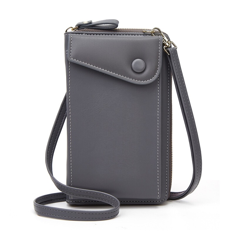 Foreign Trade Special Price Zipper Mobile Phone Bag Shoulder Crossbody Card Holder Coin Bag Fashionable Women's Large Capacity Coin Purse H918