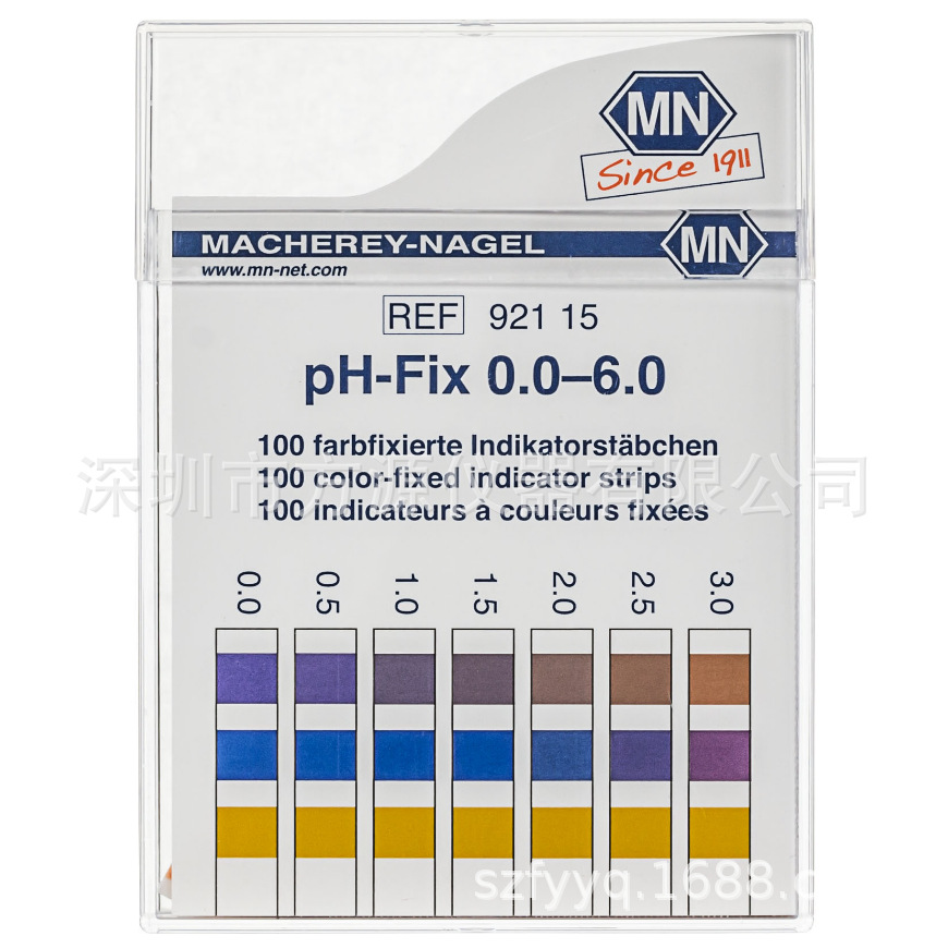 德国MN PH-Fix无渗漏测试条精密PH试纸深圳方源仪器代理
