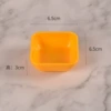 Жёлтая большая миска, 6,5 см