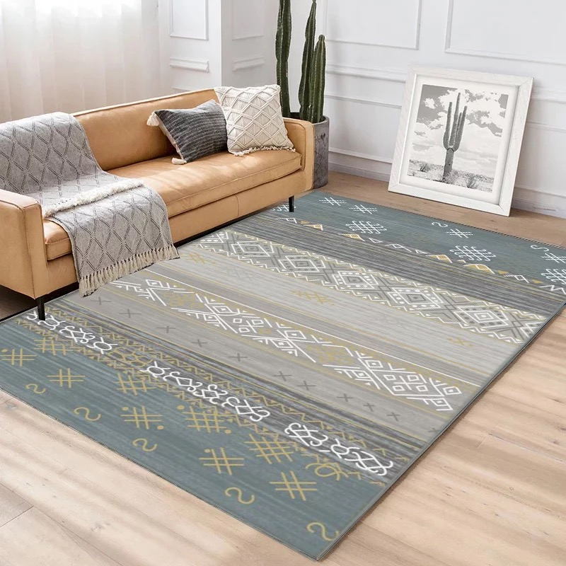 Alfombra de terciopelo cristalino Amazon AliExpress para sala de estar, sofá, mesa de centro, alfombra grande para toda la área, alfombra para oficina