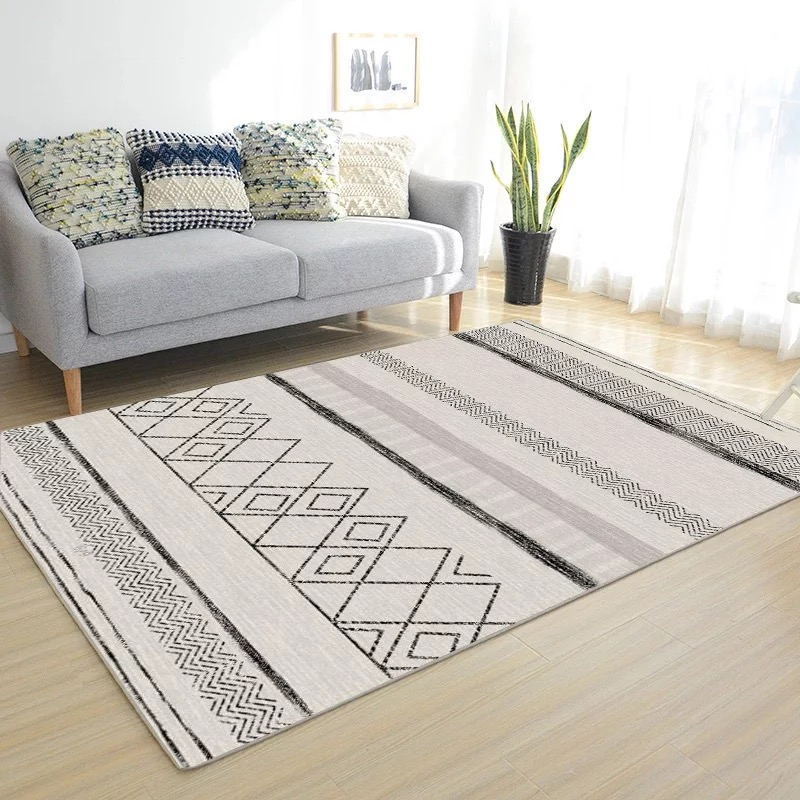 Alfombra de terciopelo cristalino Amazon AliExpress para sala de estar, sofá, mesa de centro, alfombra grande para toda la área, alfombra para oficina