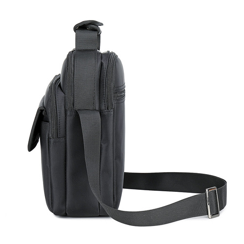 Swiss Army Knife Casual Men's Bag Oxford Cloth Bag Men's Vertical Shoulder Bag Messenger Bag Men's Portable Business Backpack