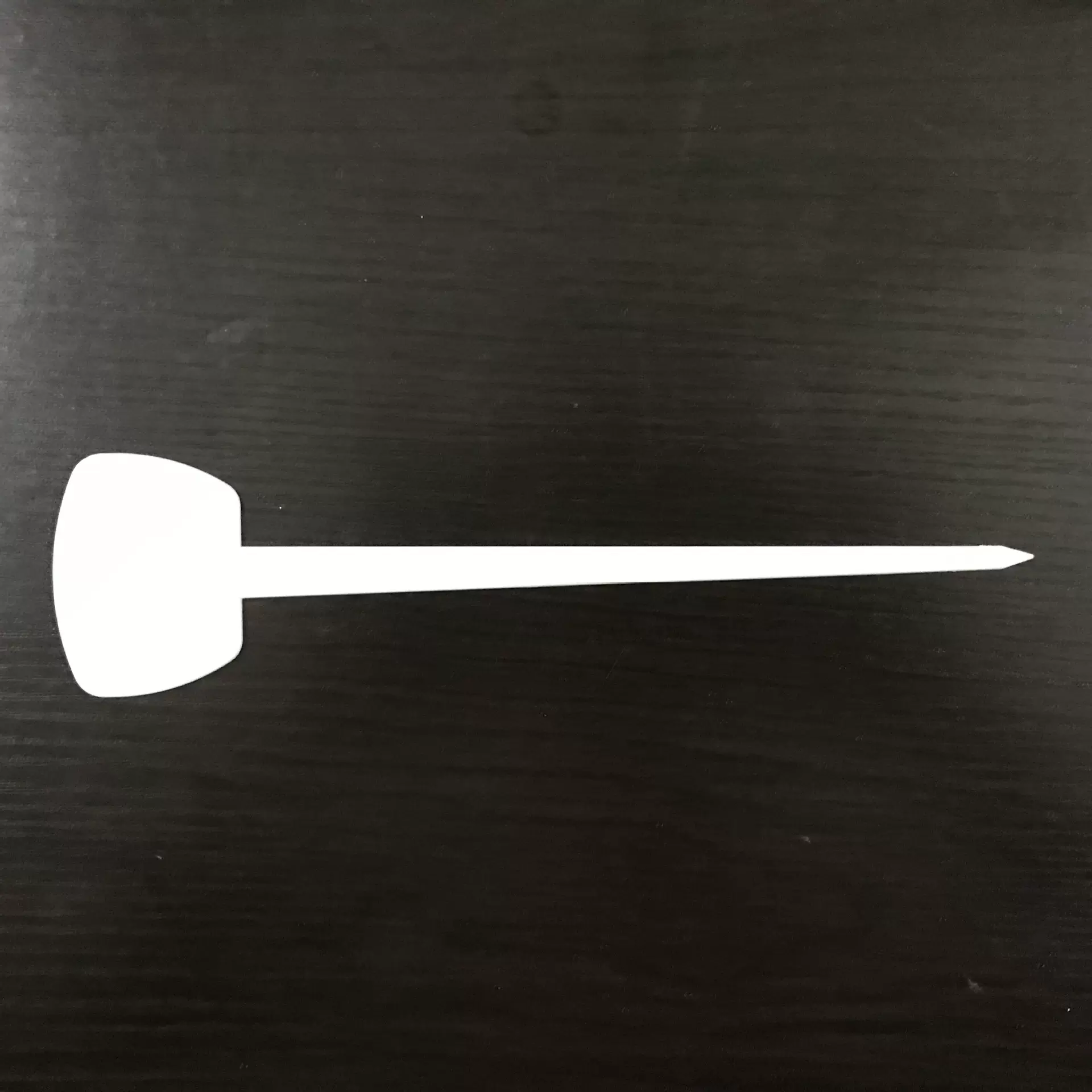 厂家批发 植物花牌 塑料标牌 园林花型标签  28.5cmT型插牌