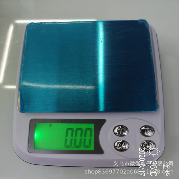 Escala electrónica de cocina Escala de horneado Escala electrónica de gramos Escala electrónica de alimentos domésticos Exportación de 500g / 0.01g