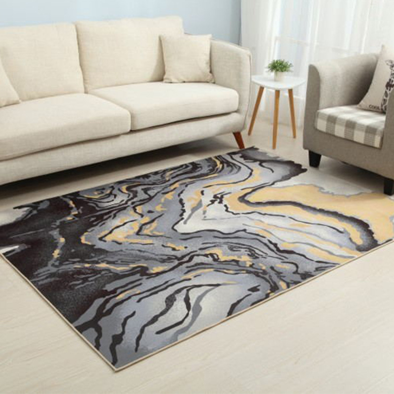 Moderno minimalista nórdico luz casa de lujo sala de estar alfombra sofá mesa de café estera dormitorio gran área alfombra de noche tienda completa