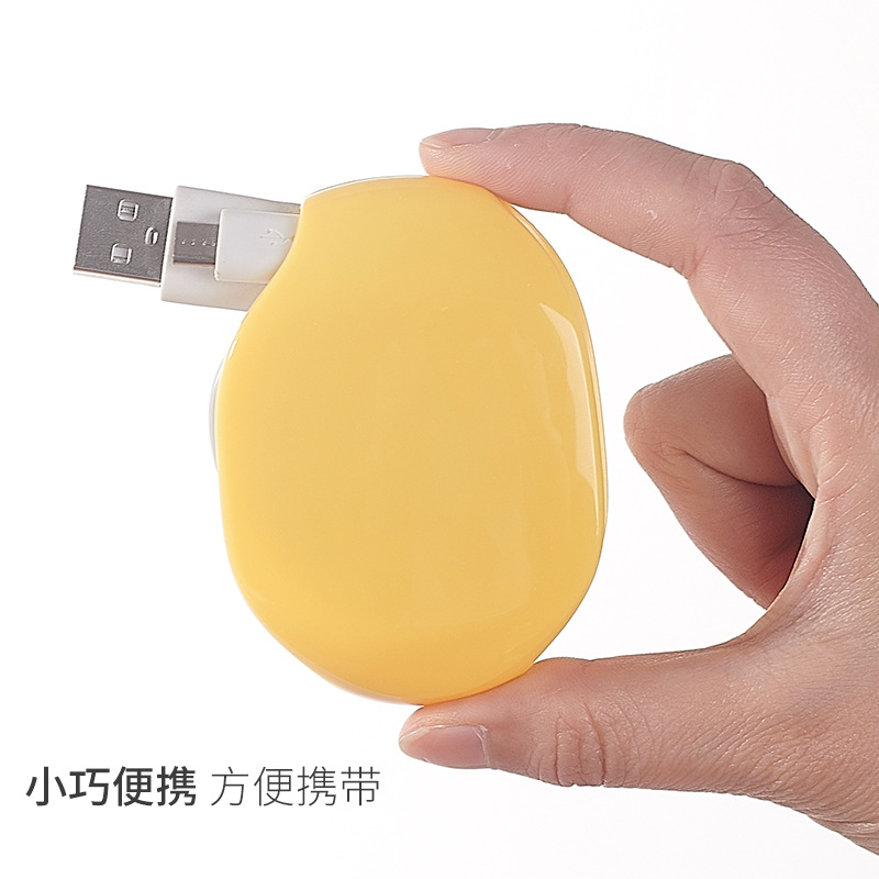 小巧精致自动绕线器耳机收纳盒数据线鼠标线 绕线器自动回收卷线
