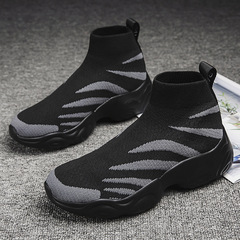 New men's shoes spring and autumn Korean style trendy couple high-top sports casual shoes Feiwei dad shoes cotton shoes wholesale delivery